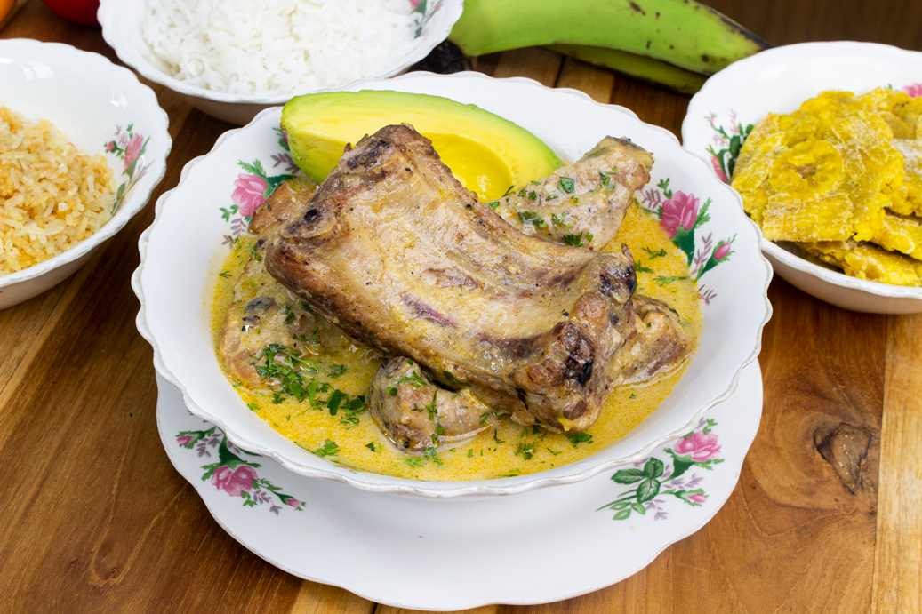 Encocado de Costilla ahumada