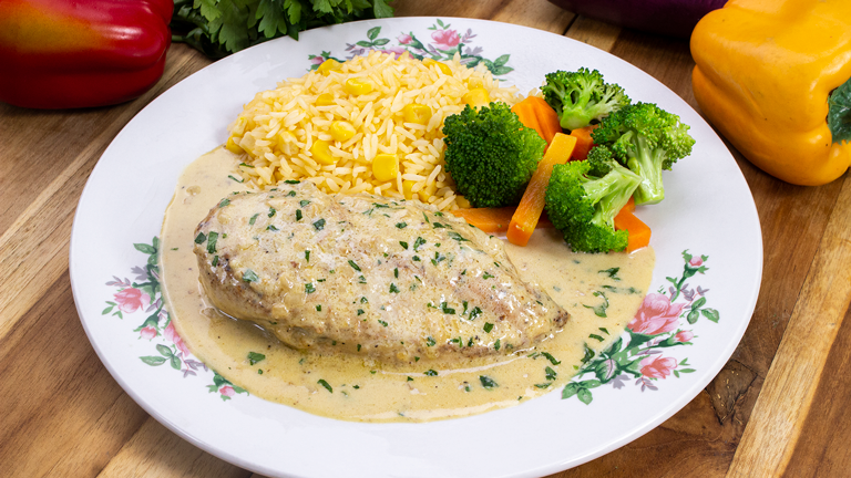 Pollo a la Crema